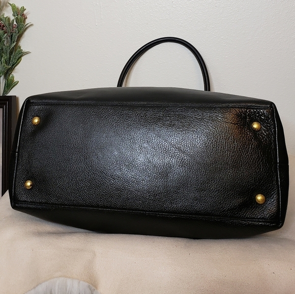 Michael Kors Elegant Pebbled Leather Weekender Traveler Tote Bag TSA Carry On - Picture 14 of 16